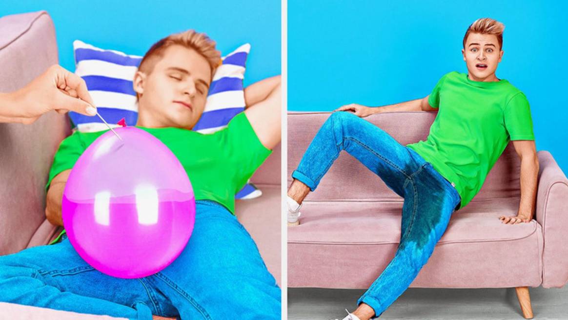 😂 Крутые розыгрыши для пар! Парень vs девушка — приколы от 123 GO! 🎯 смотреть онлайн