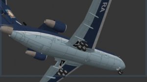 Крушения самолёта 3д #1