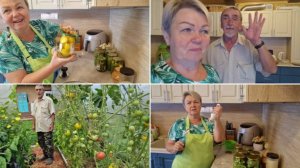 УБИРАЮСЬ И ЗАКРЫВАЮ ОГУРЦЫ. ЗАВТРА ПРИЕЗЖАЕТ СЫНОК.