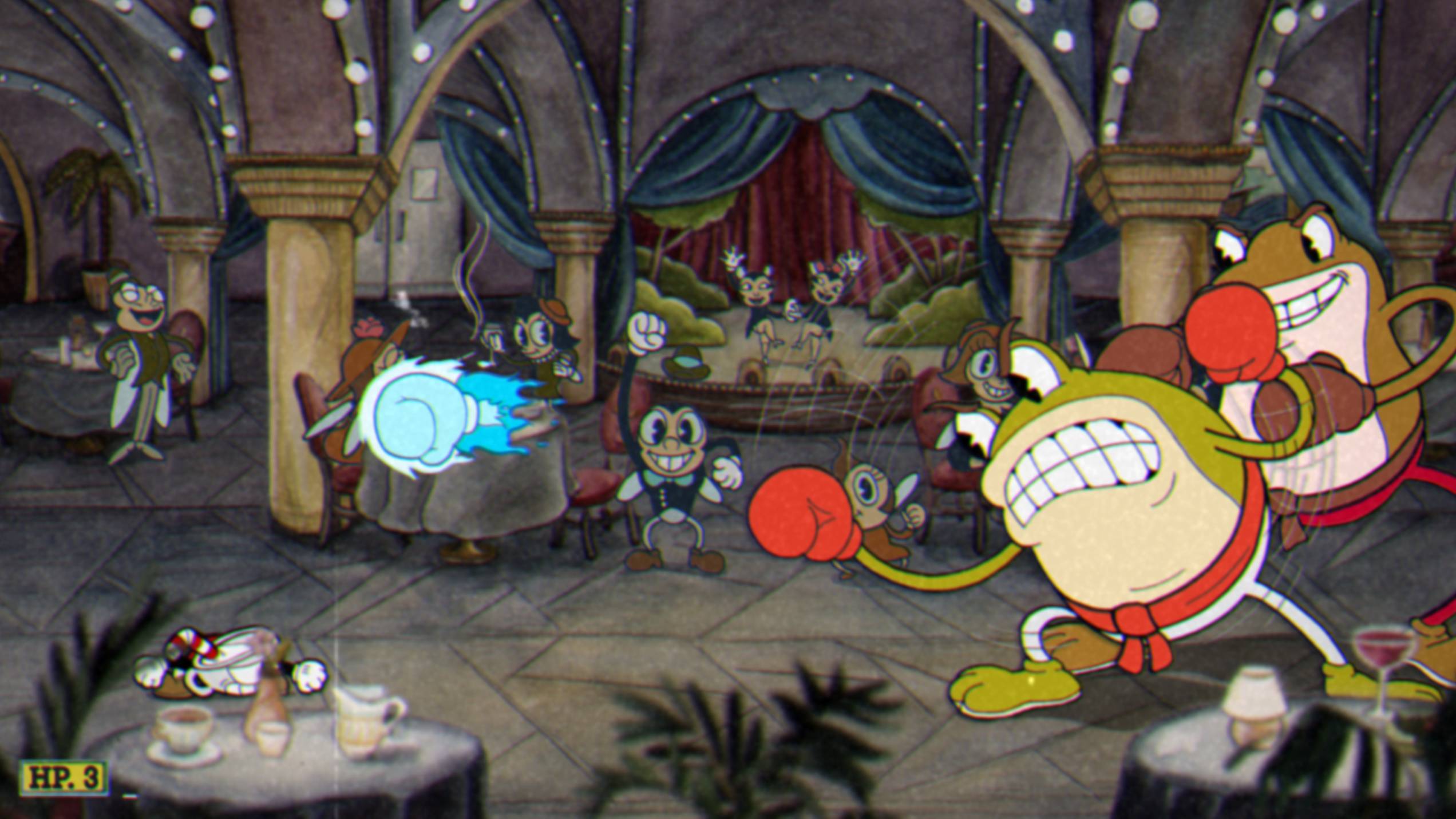 Капхед - убил овощей и шарик попрыганчик но проиграл все в казино серия-1:grig635