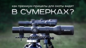 Как премиум-прицелы для охоты видят в сумерках?