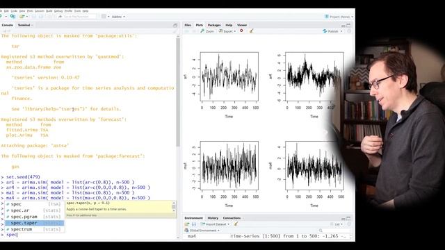 TSA Lecture 22： Estimating the Spectral Density III смотреть онлайн