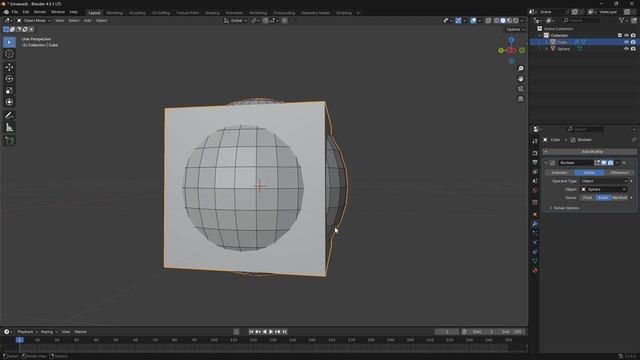 Модификаторы в Blender