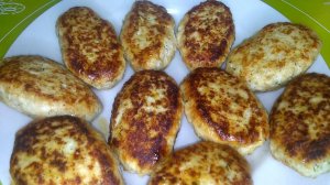 Сочные Котлеты из курицы. Два варианта. Рецепты ПП.