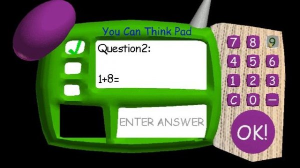 Arts and Craters Helps Baldi - Baldi's Basics Мод.