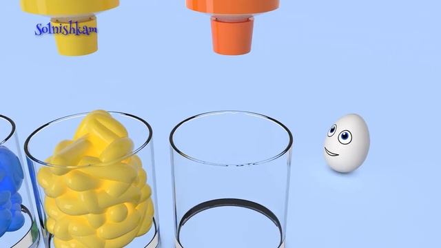 Яйца с сюрпризом и Краски Учим цвета Surprise Eggs Развивающий мультик для детей смотреть онлайн