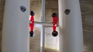 Самый красивый пяточный упор, байдарка Фортуна