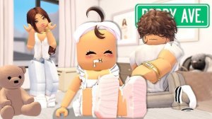 Берри Авеню в Роблокс  Мама с Ребёнком Рутина