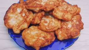 Сочные, Мягкие и Вкусные Оладьи из куриной грудки!Готовится Быстро!Съедается еще Быстрее!