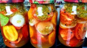 ПОМИДОРЫ 🍅  на ЗИМУ в ЗАЛИВКЕ! ОЧЕНЬ ВКУСНЫЙ РЕЦЕПТ! МОИ ЛЮБИМЫЕ!