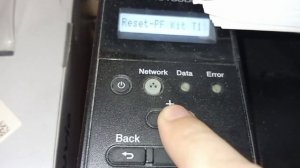 Принтер BROTHER. Сброс счетчиков лазера, узла термозакрепления и т.д.