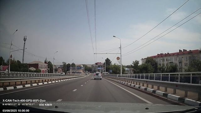 Образец записи X-CAN DashCam Tech 400 Duo. День. смотреть онлайн