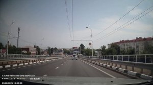 Образец записи X-CAN DashCam Tech 400 Duo. День.