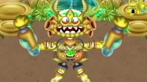 Фанмейд Эпический Коробас на Острове Золота в My Singing Monsters (Мои Поющие Монстры, Msm, Мсм)