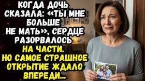 Истории из жизни|Ты мне больше не мать|Аудио рассказы|Аудиокниги слушать онлайн|Жизненные истории