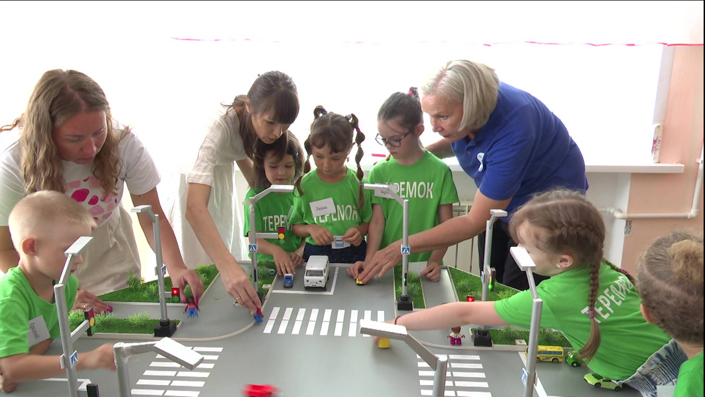 В детском саду «Теремок» оборудовали автокласс и автоплощадку смотреть онлайн