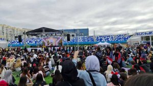 Панорама Фестиваля «Ykt Geek Fest» в 17 ч. 10 августа 2025 г., стадион «Туймаада»