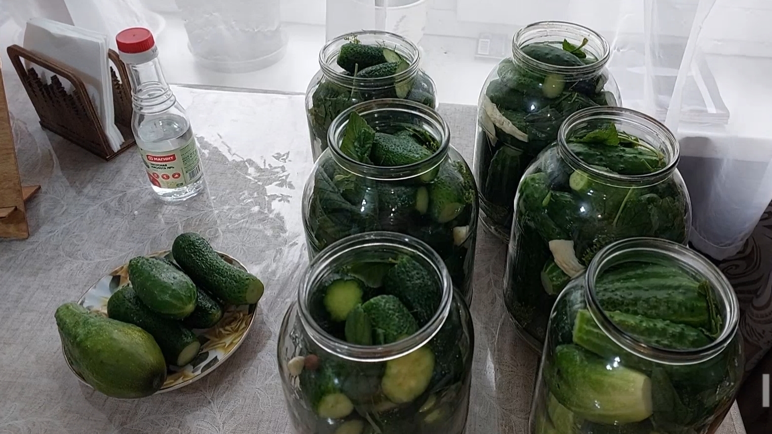 Закрутила огурцы, сделала рулетики из баклажанов смотреть онлайн