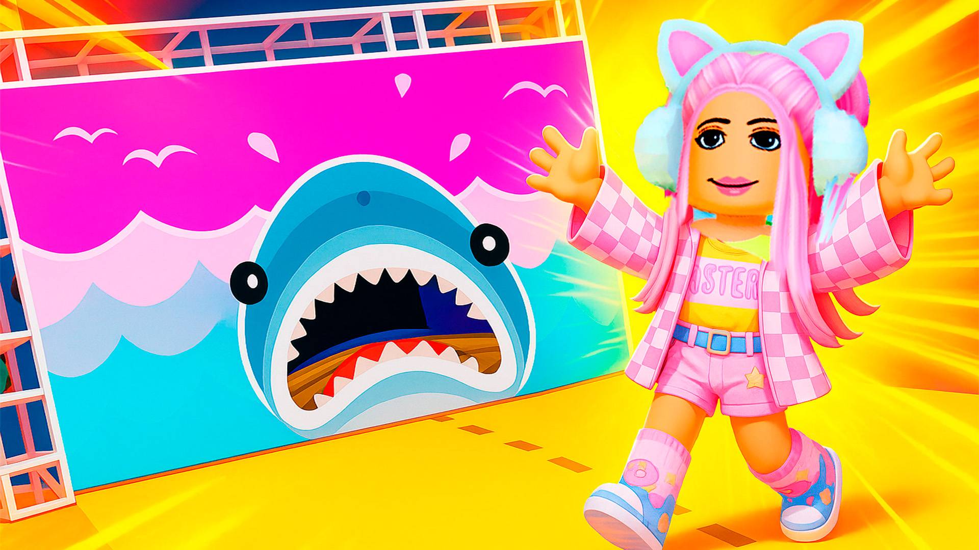 ПРЫГАЮ В ДЫРКИ В СТЕНАХ ЧТО БЫ ВЫИГРАТЬ! Hole in the Wall смотреть онлайн