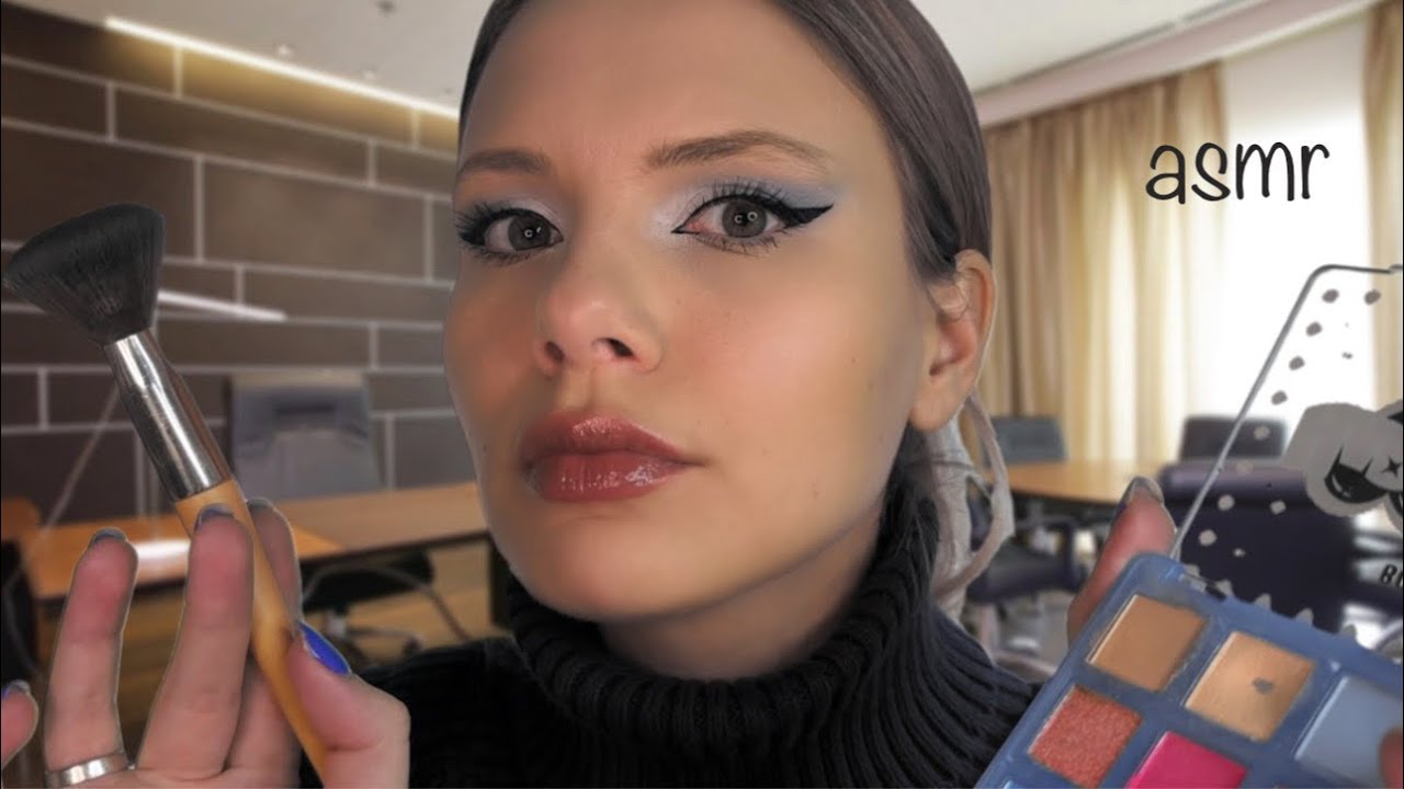 АСМР Макияж От Офисной Сирены✨💄 Мурашки в офисе
