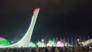 Поющий фонтан в Сочи Сириус