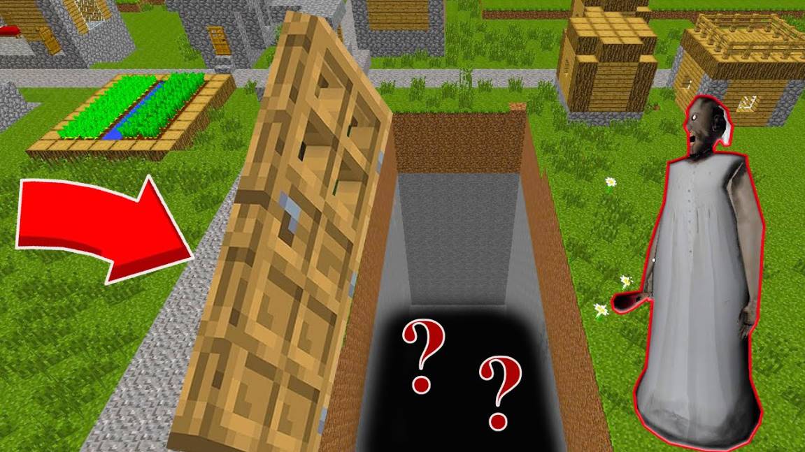 ЭТО САМАЯ СЕКРЕТНАЯ ДВЕРЬ БАБКИ ГРЕННИ В МАЙНКРАФТ ТРОЛЛИНГ СМЕШНЫЕ МОМЕНТЫ GRANNY 3 MINECRAFT смотреть онлайн