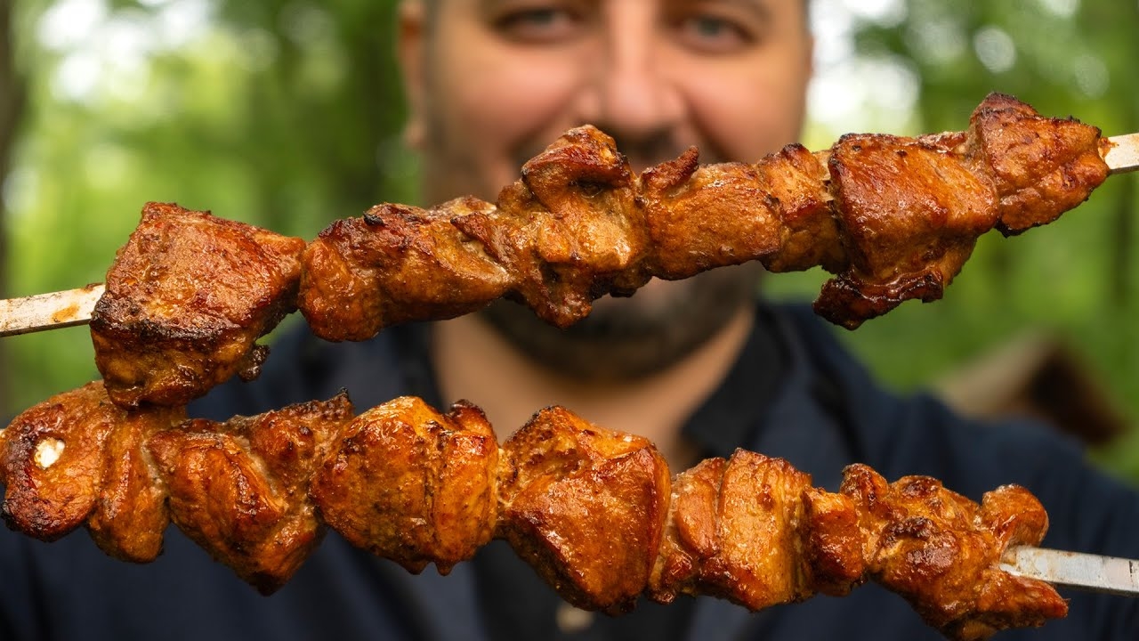 Лучший шашлык в вашей жизни! Рецепт сочнейшего шашлыка. смотреть онлайн