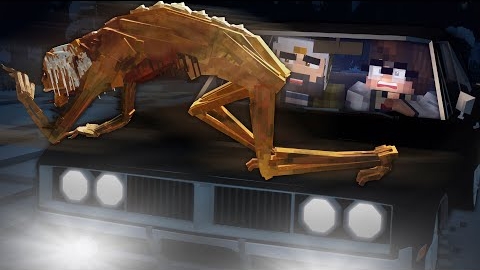 ДОРОЖНЫЙ МОНСТР - Страшилки Minecraft смотреть онлайн