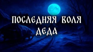 ПОСЛЕДНЯЯ ВОЛЯ ДЕДА! Страшные Истории На Ночь