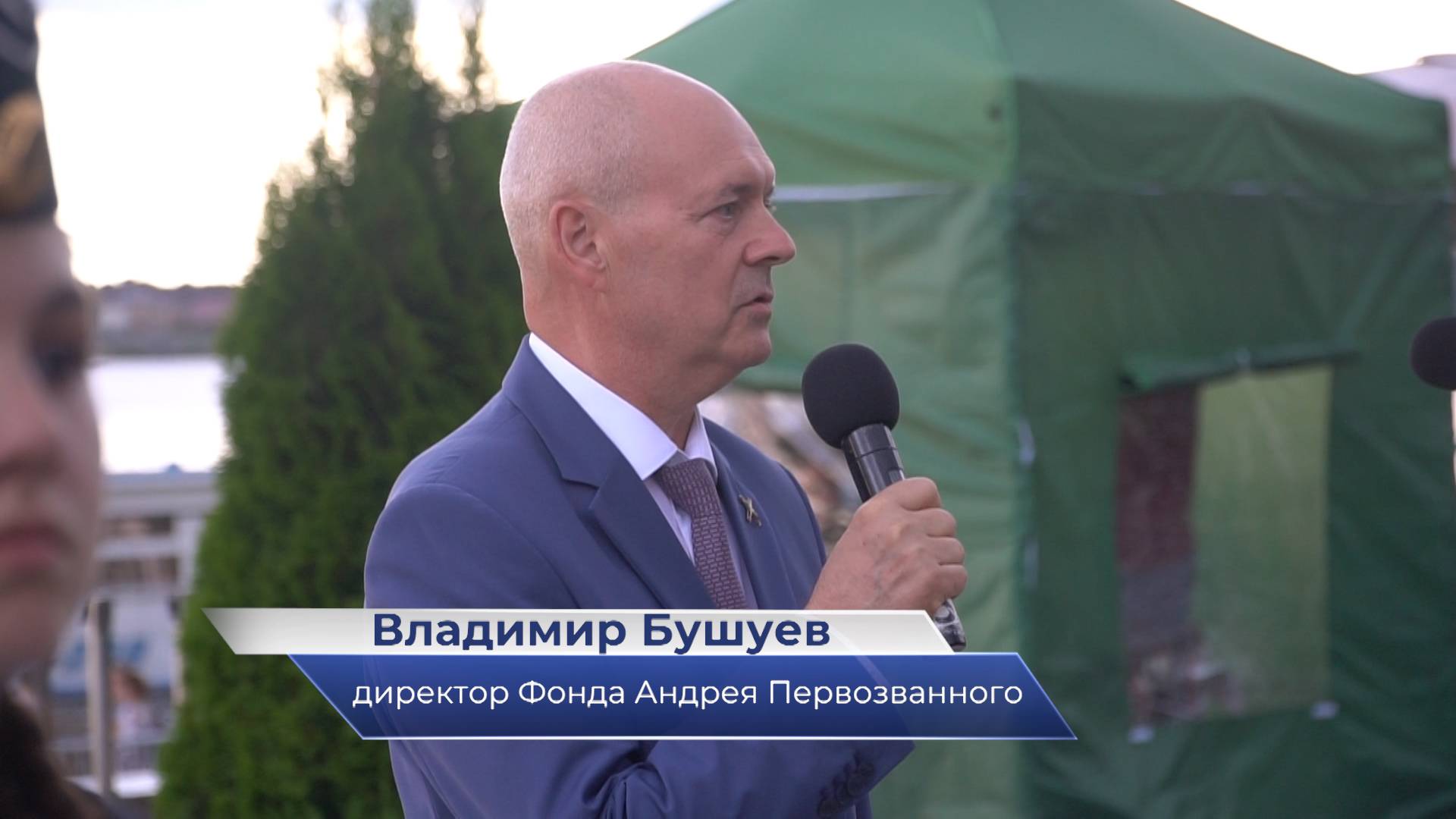 Владимир Бушуев – об открытии бюста адмиралу Фëдору Ушакову смотреть онлайн