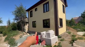 Обзор нового 2х этажного дома рядом с лесом в Крыму Эко село Мраморное!  Электричество! часть 1