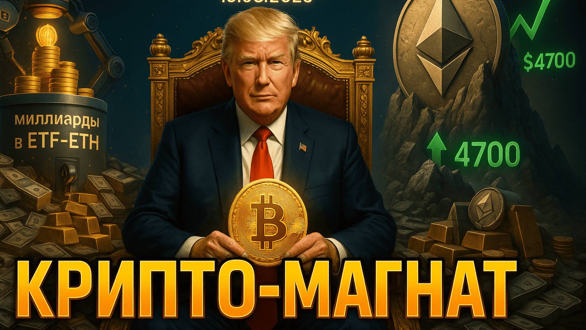 КРИПТА НОВОСТИ 13.08.2025 | ЭФИРИУМ РВЕТ ВСЕХ | ТРАМП ЗАРАБАТЫВАЕТ НА КРИПТЕ | МАСК ПРОТИВ АЛЬТМАНА смотреть онлайн