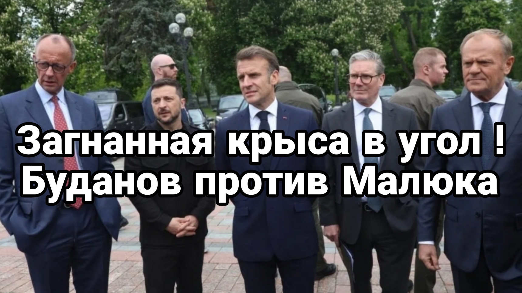 Зеленский крыса ЗАГНАННАЯ В УГОЛ И КОАЛИЦИЯ ОПУЩЕННЫХ