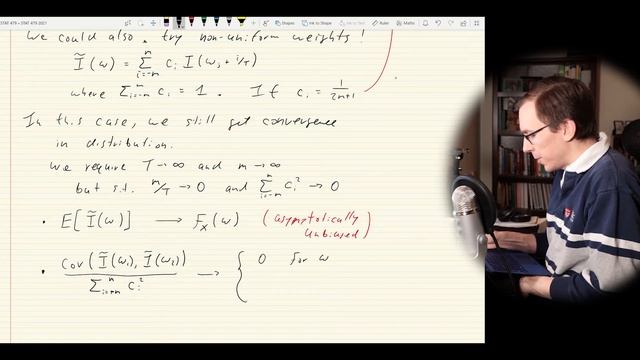 TSA Lecture 21： Estimating the Spectral Density II смотреть онлайн