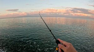 Морская рыбалка на рассвете. Разнорыбица.