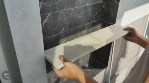 Полки из керамогранита своими руками в ванную. Пошаговый монтаж