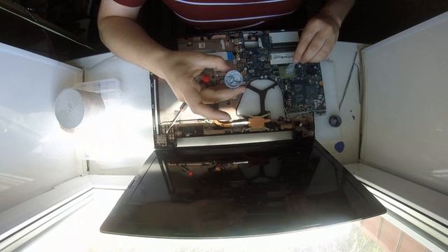 Lenovo G50-45 Разборка Ноутбука чистка от пыли замена термопасты