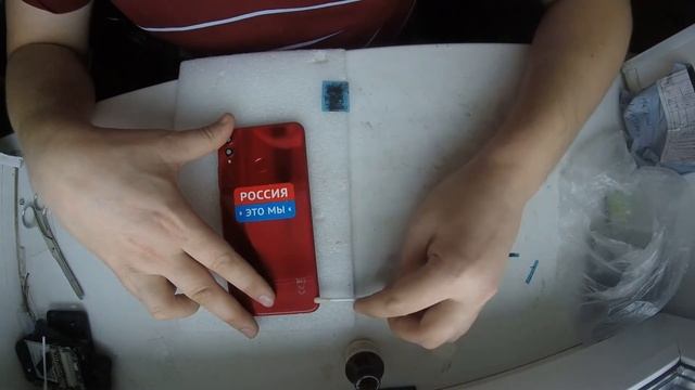 Как снять стеклянную крышку на смартфоне своими руками смотреть онлайн