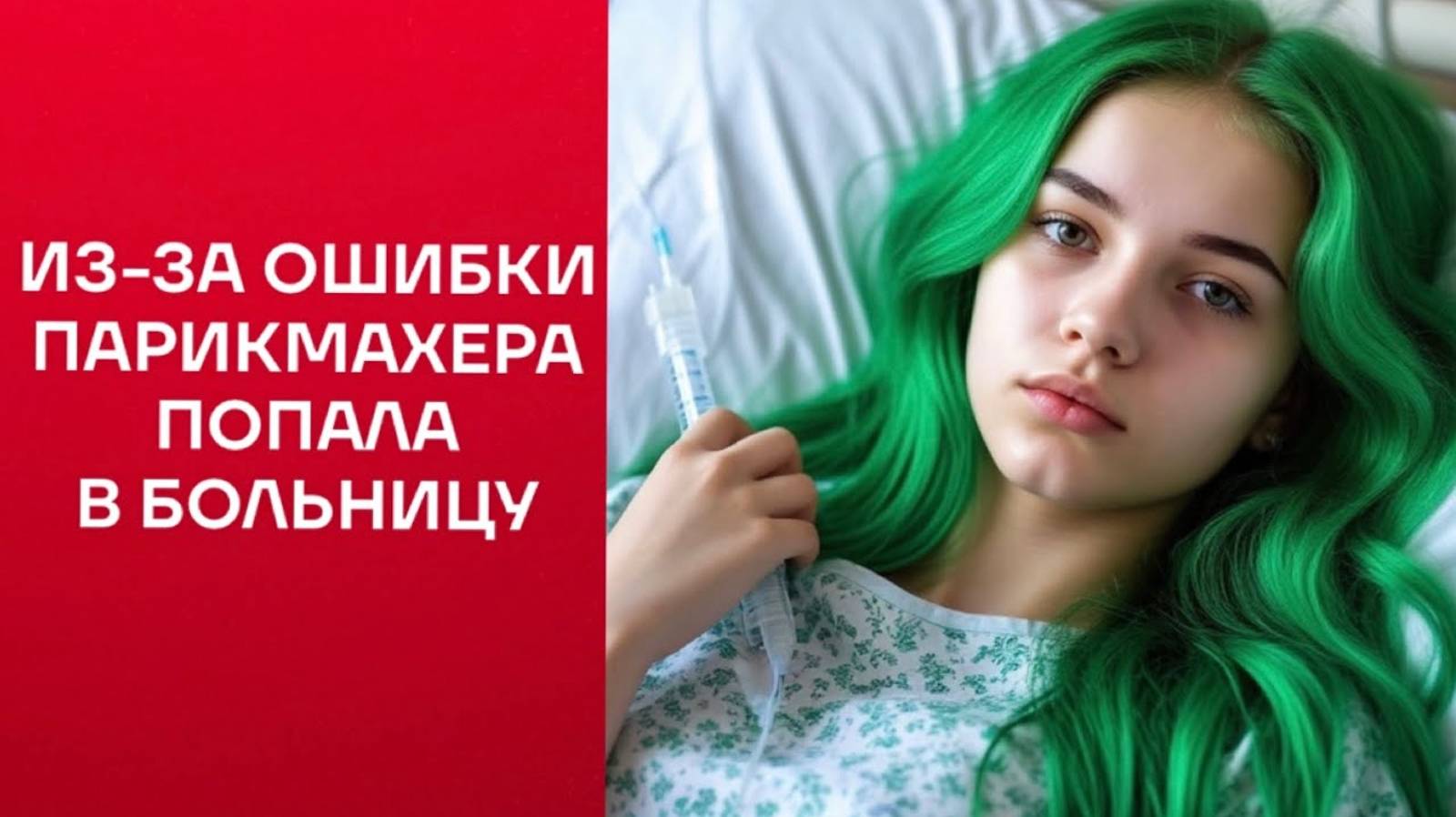 Клиентка попала в больницу после моего окрашивания