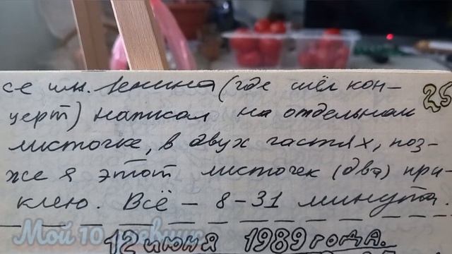Мой 10 дневник (9 июня-28 июля 1989). Вторая часть. смотреть онлайн