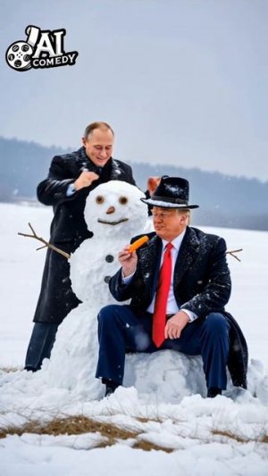 Путин и Трамп на Аляске