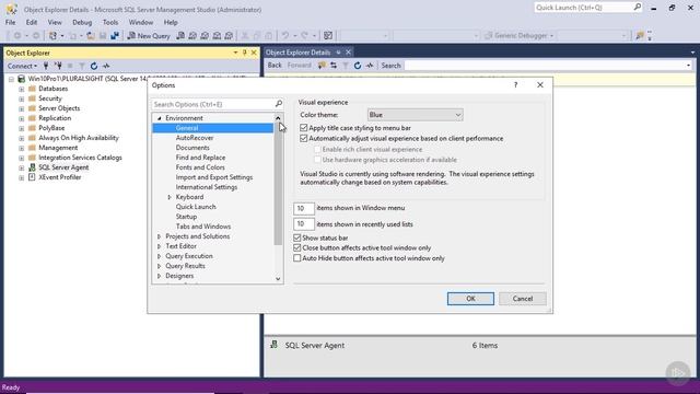 4.11. SSMS - More Options смотреть онлайн