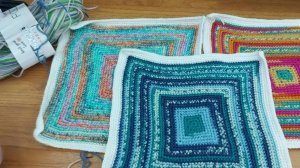 БАБУШКИН КВАДРАТ СТОЛБИКАМИ БЕЗ НАКИДА ПО СПИРАЛИ