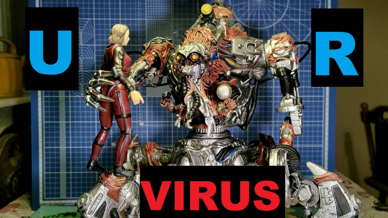 Review! 1998 Goliath and Nadia, Virus Collector Series by ReSaurus. смотреть онлайн
