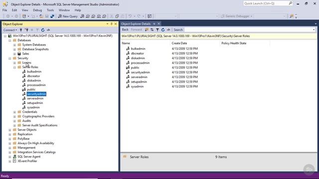 4.07. SSMS - Security смотреть онлайн