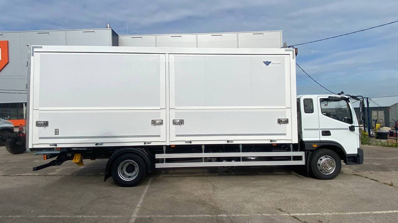 Фургон-бабочка (свинг фургон) Pelican от завода Промавто на шасси Валдай 12. Комплектация SteelVan. смотреть онлайн