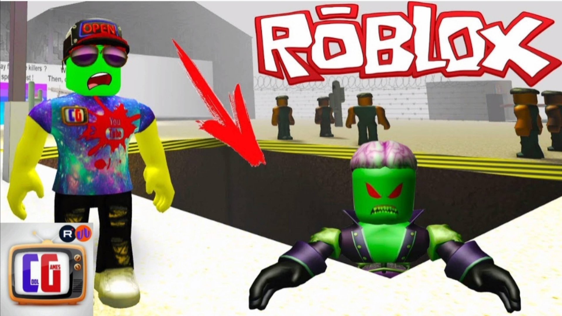 Я СНОВА ПРЫГНУЛ В ЭТУ ЯМУ! Опасное ВЫЖИВАНИЕ в ЗОНЕ 51 от Cool GAMES Игра Roblox Area 51