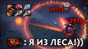 ФИЗИЧЕСКИЙ ЭМБЕР В РОЛИ ЛЕСНИКА 🔥 Травоман дота 2