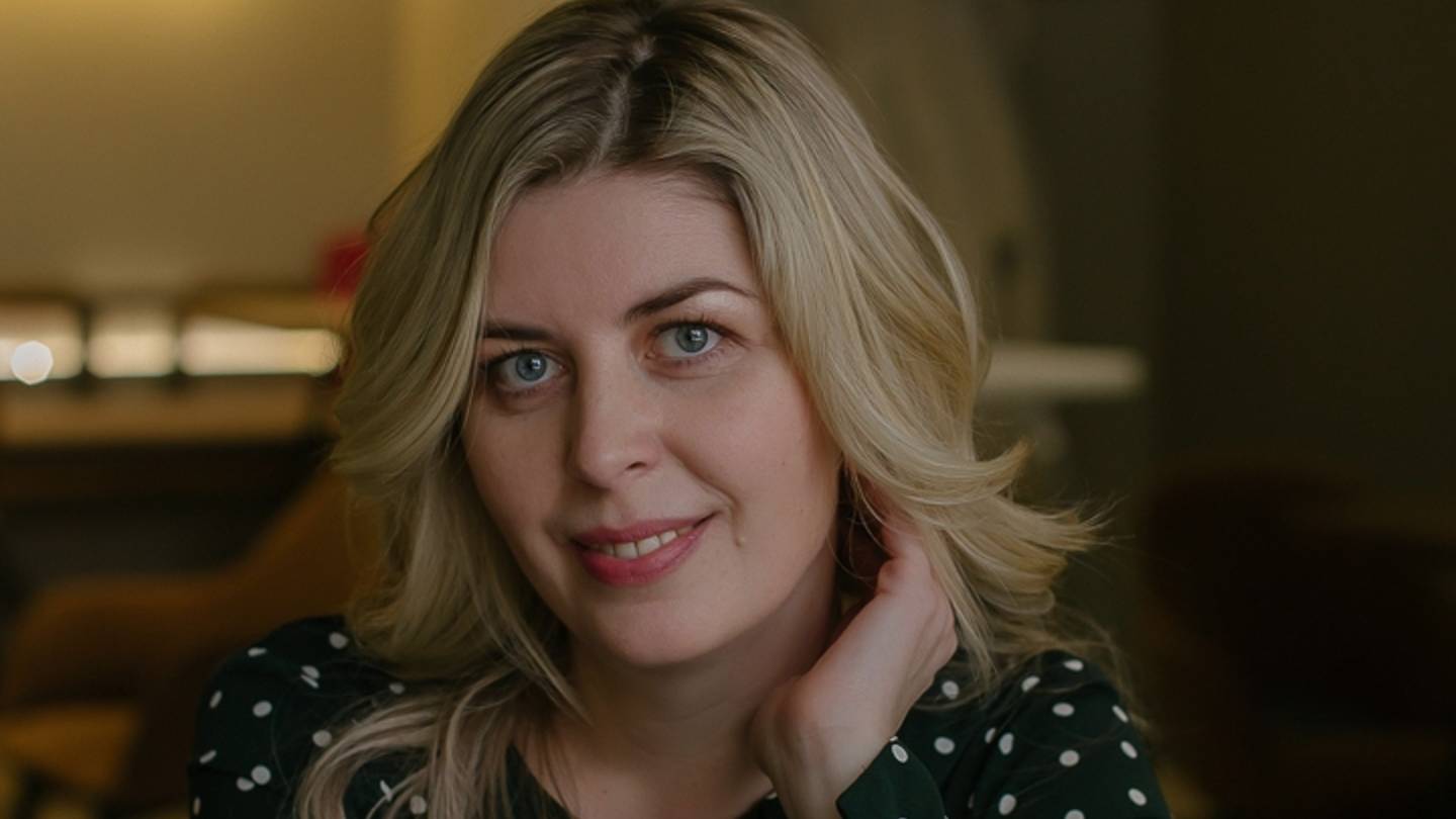 Катя Пекарь на обучении