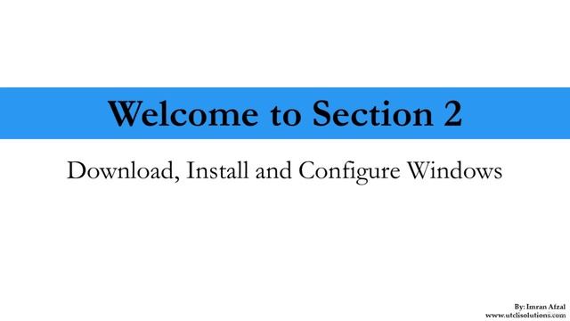 dba_2.1. Welcome to Download, Install and Configure Windows смотреть онлайн